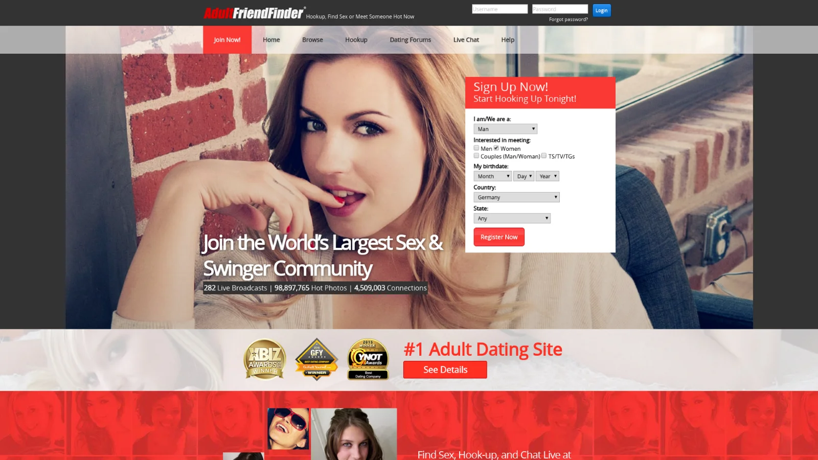 online live sex website