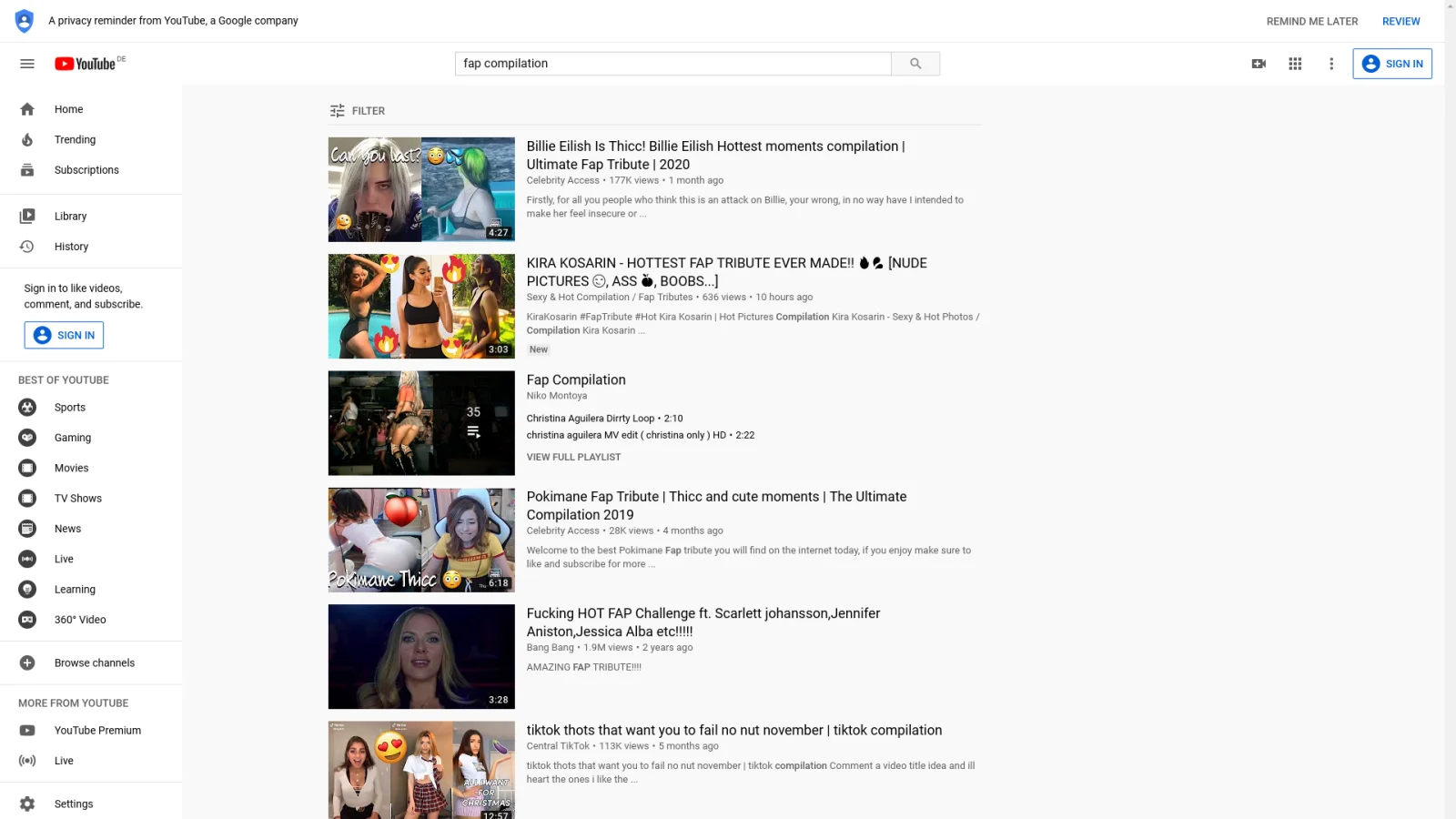 Search youtube porn Young